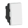 Poussoir Mosaic - 1 module - 6 A - Blanc LEGRAND