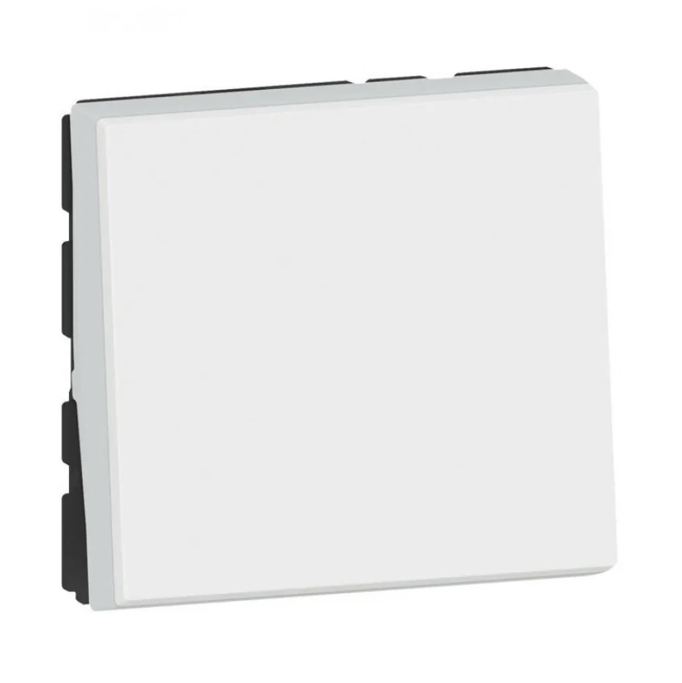 Poussoir Mosaic - 2 modules - 6A - blanc LEGRAND