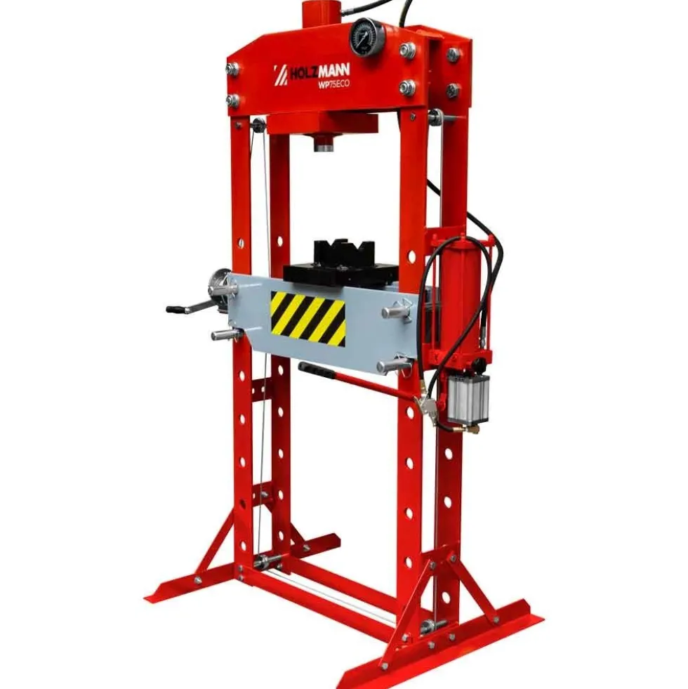 Presse hydraulique d'atelier - puissance 75 tonnes - WP75ECO HOLZMANN