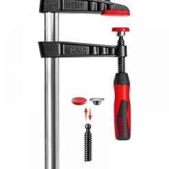 Presse à vis en fonte malléable avec poignée bi-matière TG VP DOLEX
