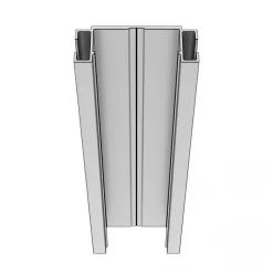 Profilé aluminium Domalurail pour clips et structure Stratlock SL-SRLE DOMARINE