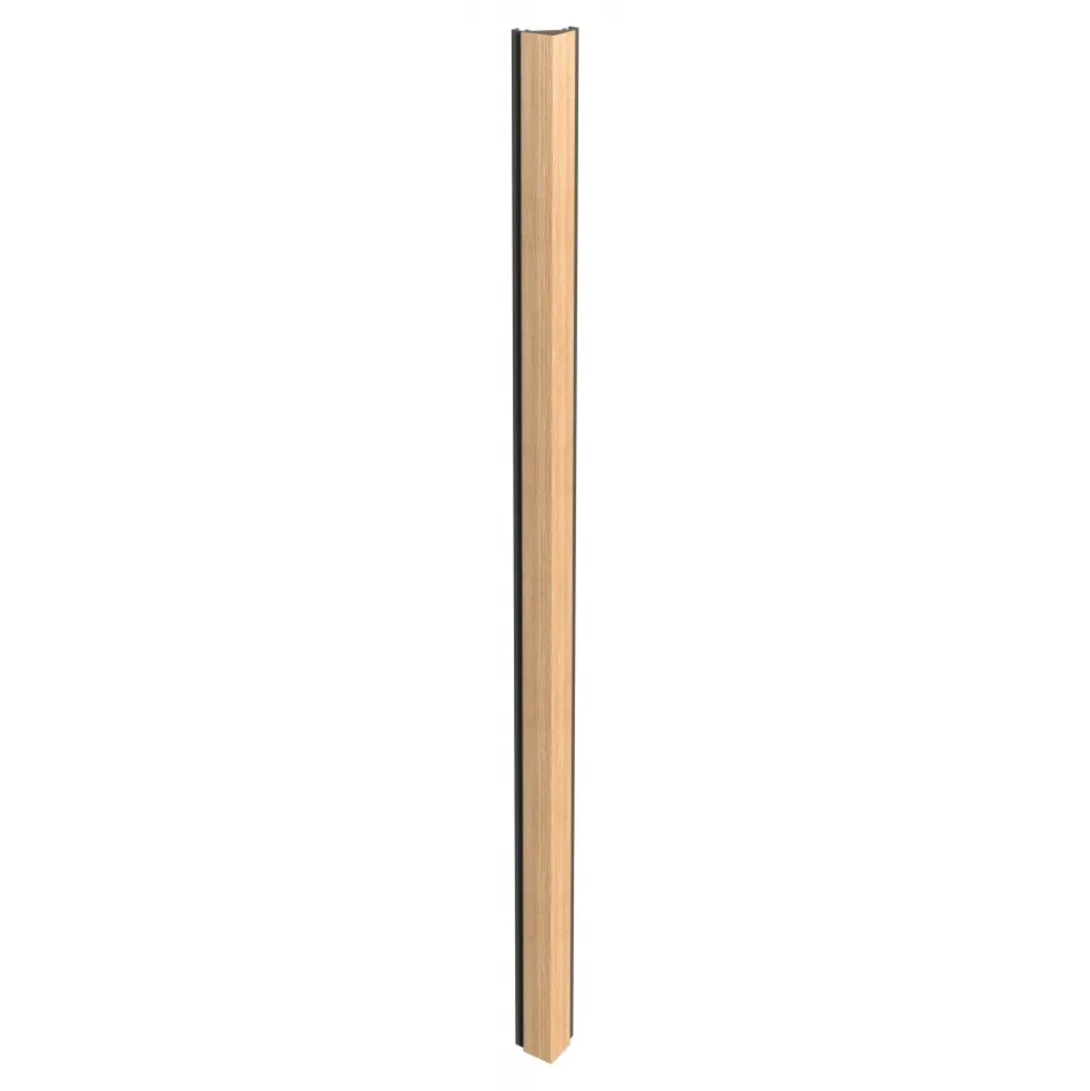 Profil d'angle pour verrière intérieure - 108 cm - teinte bois Kit Atelier