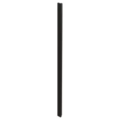 Profil de finition pour verrière intérieure - 108 cm - noir Kit Atelier