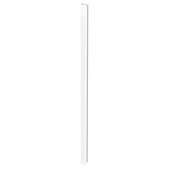 Profil de finition pour verrière intérieure - 108 cm - blanc Kit Atelier