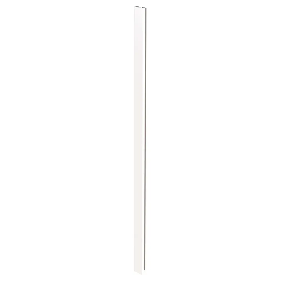 Profil de finition pour verrière intérieure - 108 cm - blanc Kit Atelier
