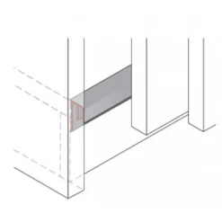 Profilé de guidage inférieur STB 35 HETTICH