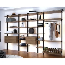 Profil pour dressing LIFT - 2,55 m - Noir SEED