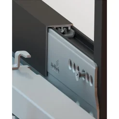 Profil pour tiroir AvanTech YOU et Actro pour système Cadro - 3 m HETTICH