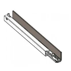 Profils et coulisses pour tiroirs 3 côtés Excessories - hauteur 52 mm SALICE