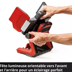 Projecteur triple panneaux LED 18V - TP-CL 18/3000 Li - Solo - Power X-Change EINHELL PROFESSIONAL