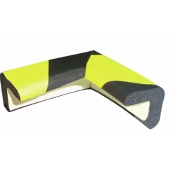 Protection de coin en mousse - coloris jaune/noir VISO