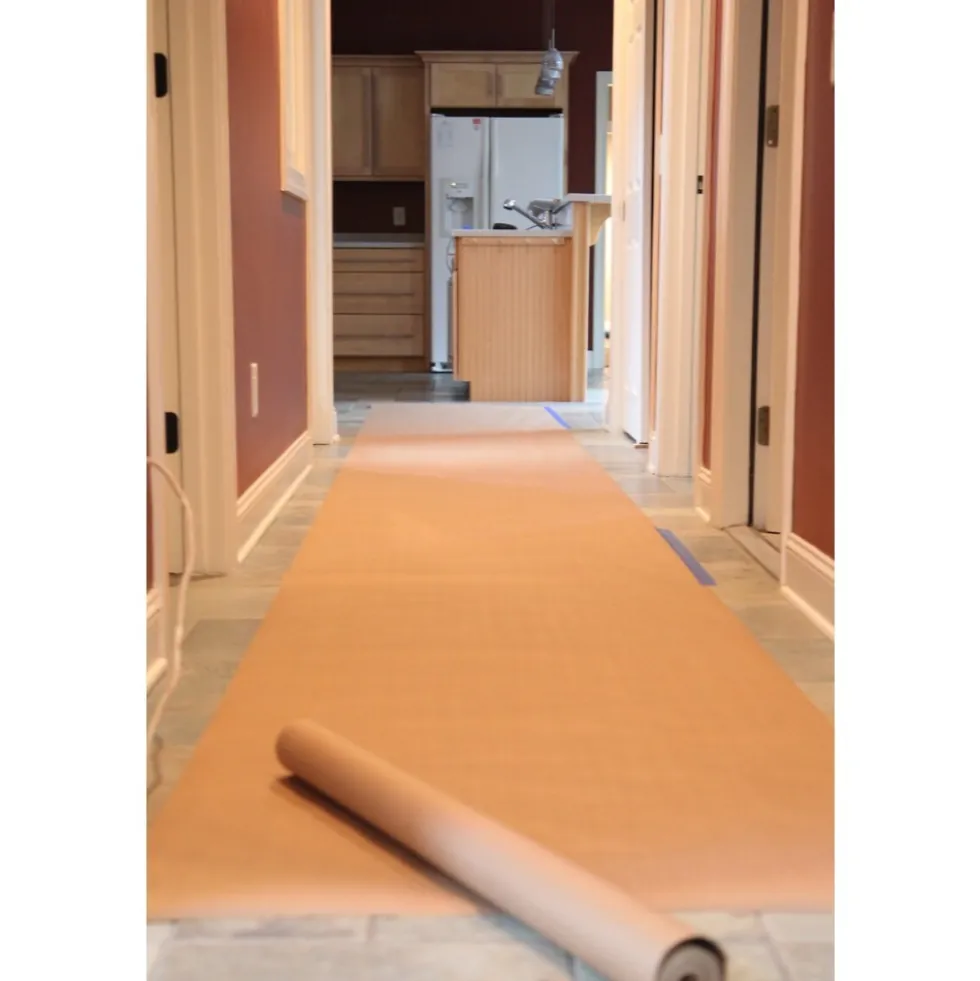 Protection de sol S BOARD - fibre papier 100% recyclée - 91,5cm x 27,50m THÉARD