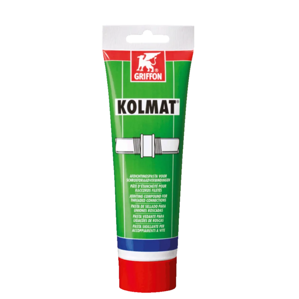 Pâte d'étanchéité - pour raccords métalliques - Kolmat - Tube 300 gr GRIFFON
