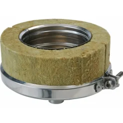 Purge verticale isolée - double paroi inox - 80 x 130 mm - Duoten TEN