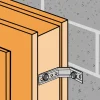 Équerre de fixation de menuiserie à pan coupé - 1 pièce - ENPC100/1,5 - reconditionné SIMPSON Strong-Tie