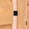 Équerres d'assemblage - finition noire - 10 pièces + 60 vis - EA444/2PB SIMPSON Strong-Tie