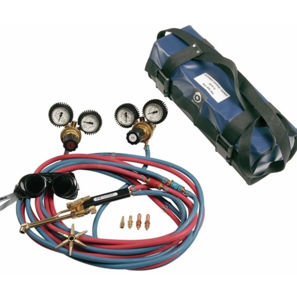 Équipement acéthylène/oxygène avec chalumeau soudeur-coupeur LE LORRAIN