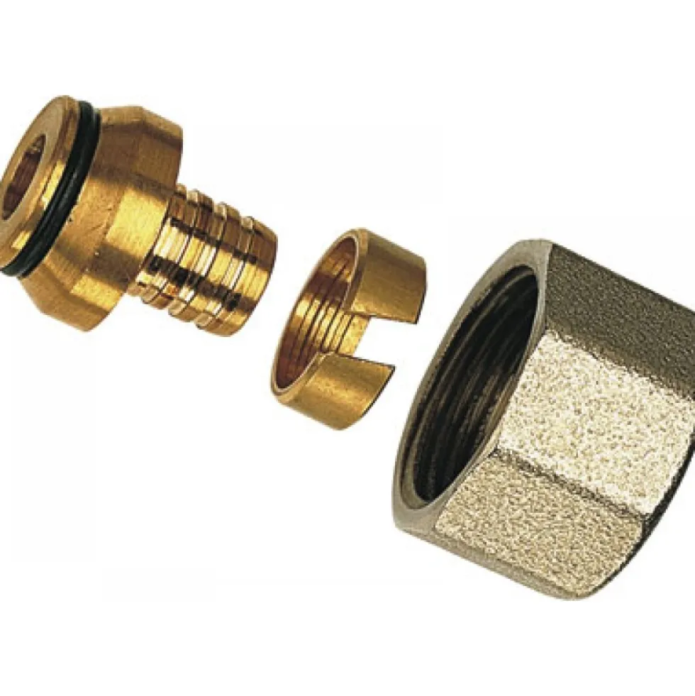 Raccord à compression pour PER - diamètre 16 mm RBM