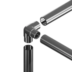 Raccord d'angle pour main courante diamètre 42,4 mm - inox Design Production