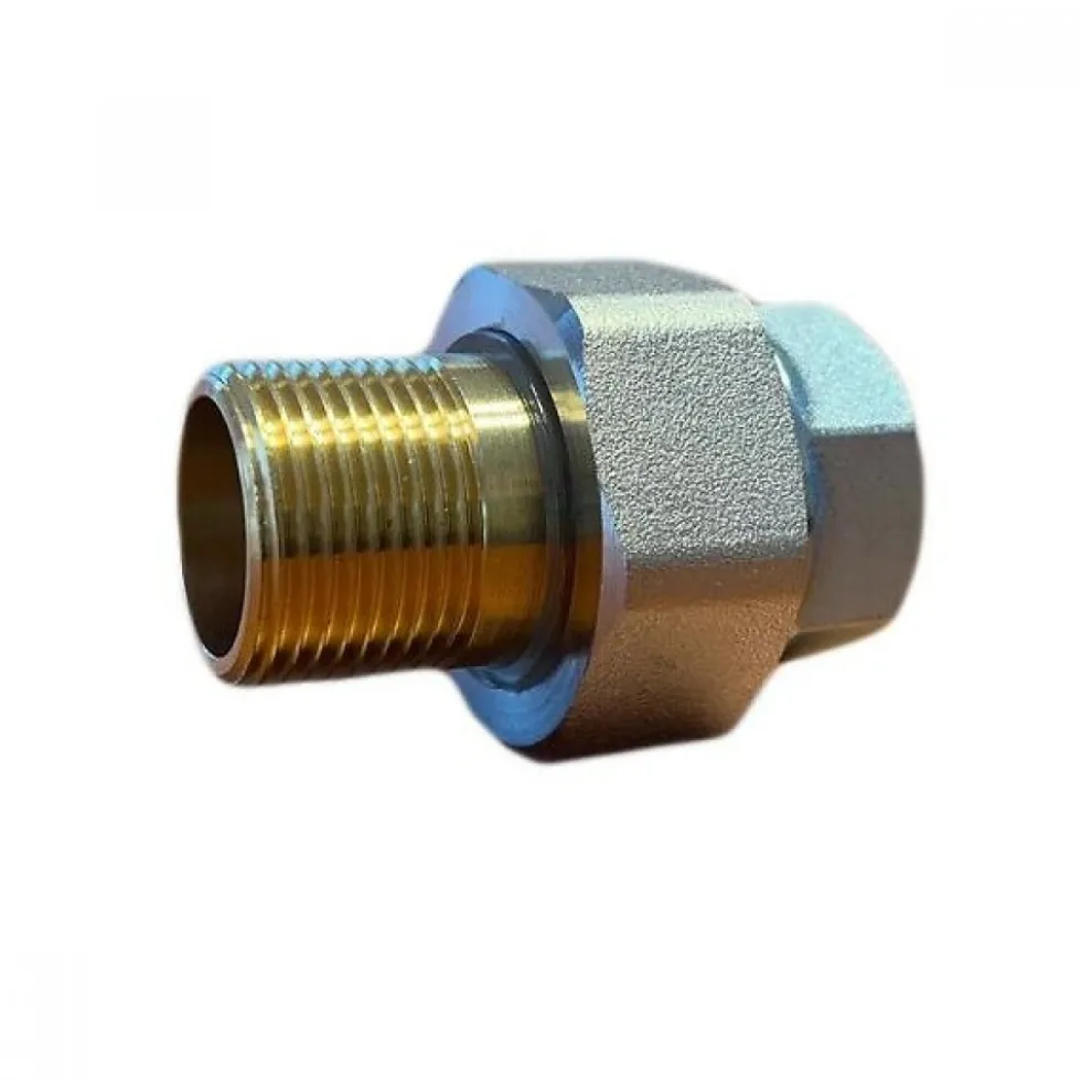 Raccord diélectrique bi-matière en nylon et laiton M20x27 GITRAL