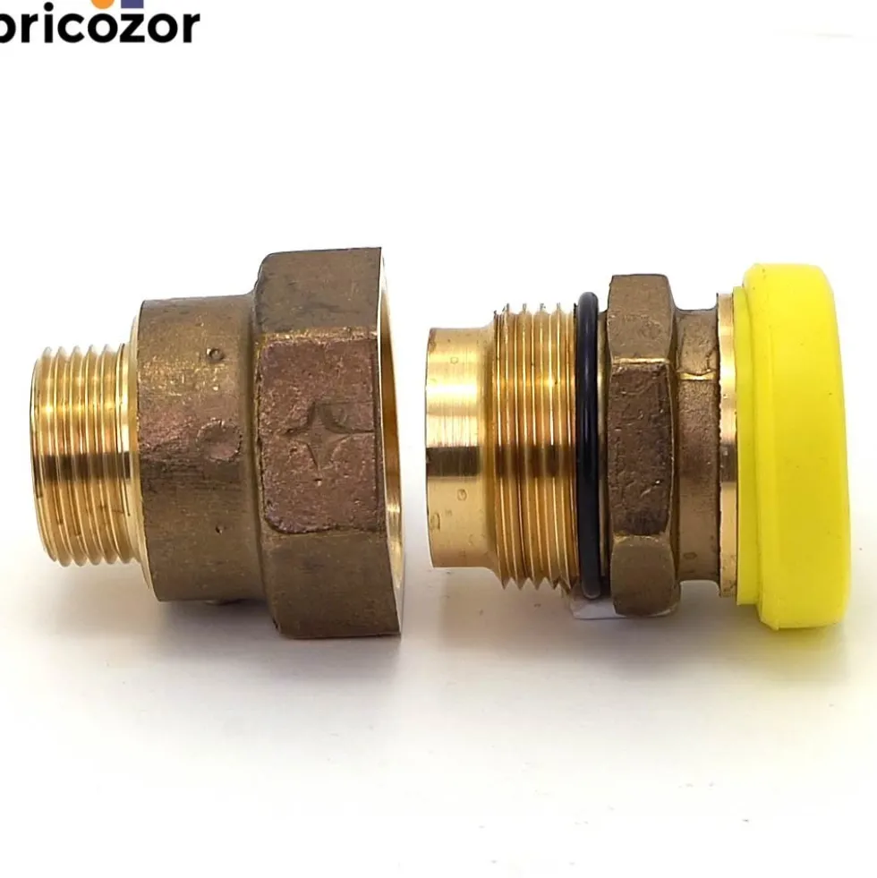 Raccord extrémité mâle - joint plat gaz - FlexiClic CLESSE