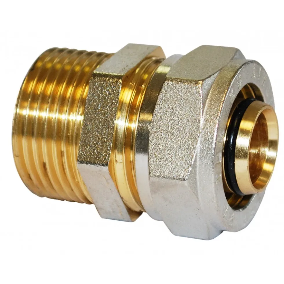 Raccord union mâle à compression pour tube multicouche - diamètre 26 mm BOUTTÉ