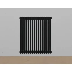 Radiateur eau chaude horizontal - 1190 W - noir - Tesi 3 IRSAP