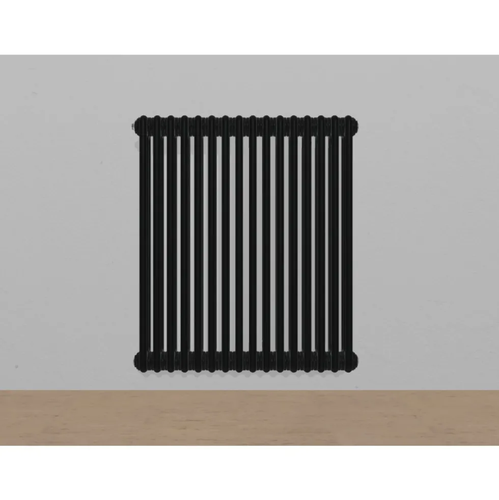 Radiateur eau chaude horizontal - 1190 W - noir - Tesi 3 IRSAP