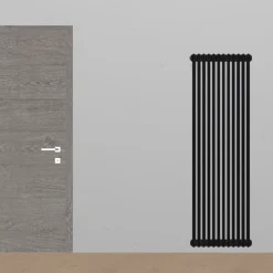 Radiateur eau chaude vertical - 2027 W - noir - Tesi 3 IRSAP
