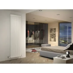 Radiateur eau chaude vertical - 2534 W - blanc - Tesi 3 IRSAP