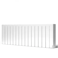 Radiateur électrique bas 1500W connecté WiFi - blanc - Belize II ROINTE