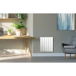Radiateur électrique à inertie fluide horizontal 1250W - Axino 3eO Intuis