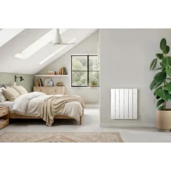 Radiateur électrique à inertie fluide horizontal 750W - Axino 3eO Intuis