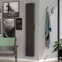 Radiateur électrique vertical 2000W connecté WiFi - noir - Palaos ROINTE