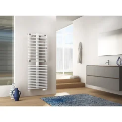 Radiateur sèche-serviettes eau chaude - 775 W - blanc - Get Up RSS IRSAP