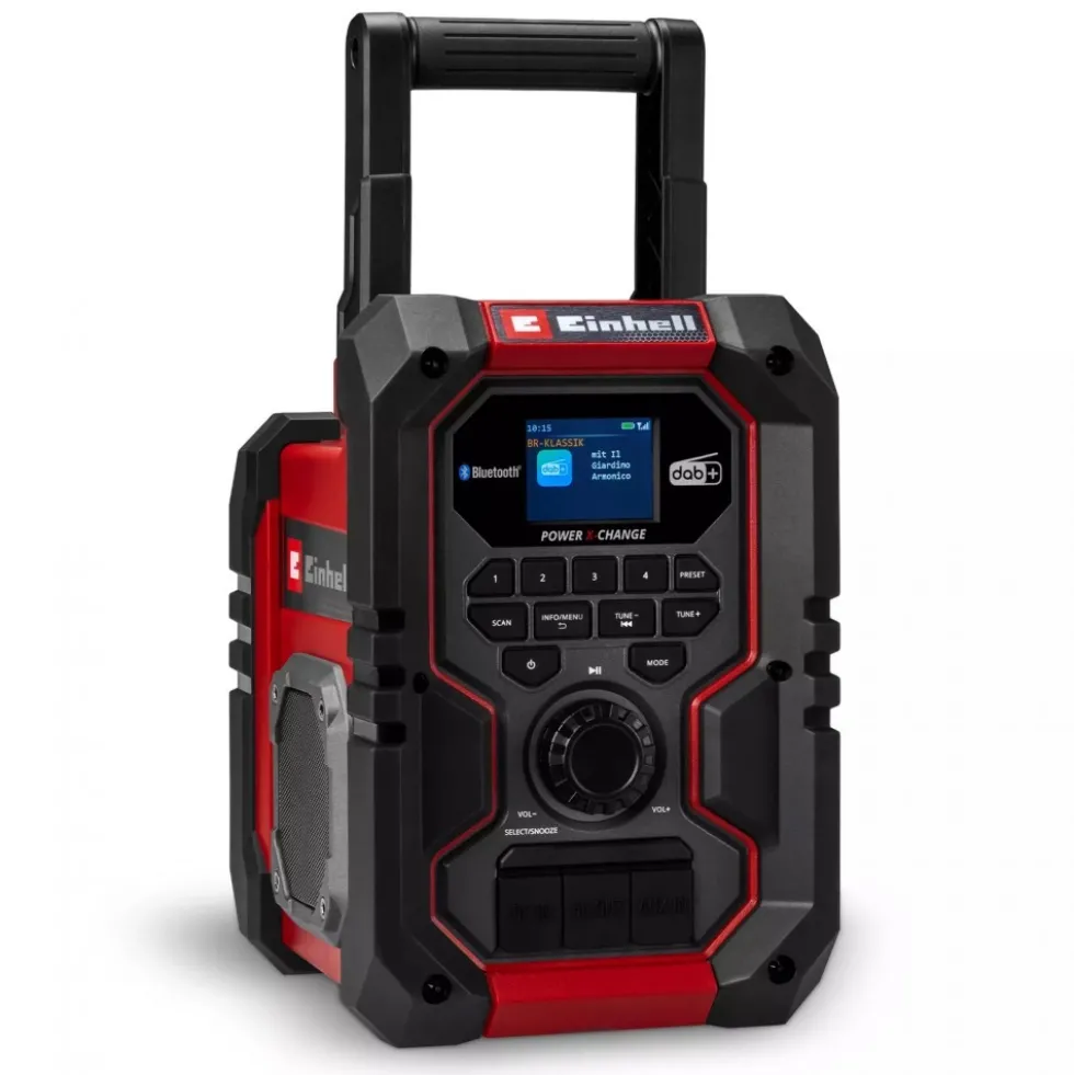 Radio de chantier TE-CR 18 Li DAB+/FM/BT - Solo - Power X-Change EINHELL