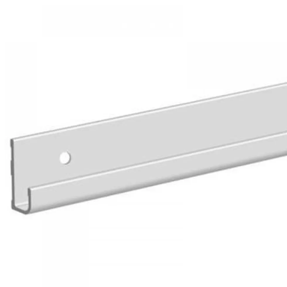 Rail pour cimaise aluminium H24 - 4000 mm - 80 kg de charge par mètre CIVIC