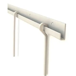 Rail pour cimaise aluminium H24 - 4000 mm - 80 kg de charge par mètre CIVIC