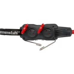 Rallonge avec bloc 4 prises mobile Powerblock - longueur 10 mètres BRENNENSTUHL