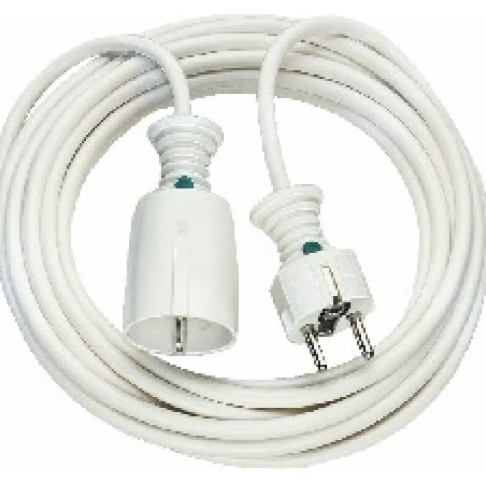 Rallonge électrique de chantier blanche - 3G1,5 BRENNENSTUHL