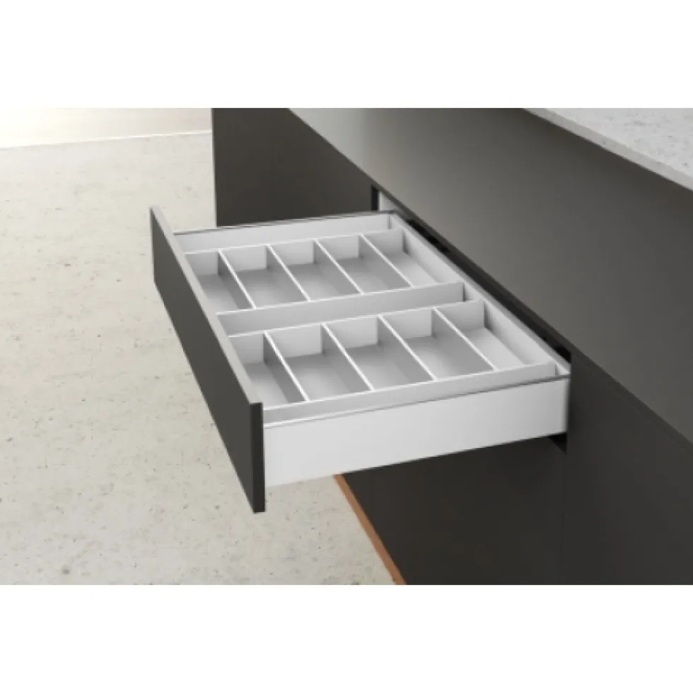 Range-couverts et ustensiles - en acier époxy - OrgaTray 630 HETTICH