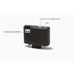 Récepteur radio embrochable bidirectionnel OXIBD - 433.92MHz NICE