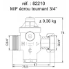 Réducteur de pression pour chauffe-eau Redufix WATTS