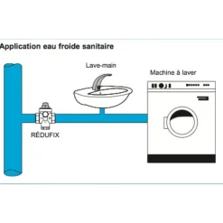 Réducteur de pression pour chauffe-eau Redufix WATTS