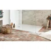 Receveur de douche extraplat antidérapant 160x80cm - texturé pierre blanc mat - Ipso JACOB DELAFON