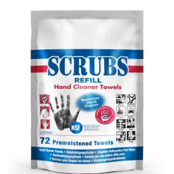 Recharge lingettes Scrubs Refill pour nettoyage des mains et supports Scrubs