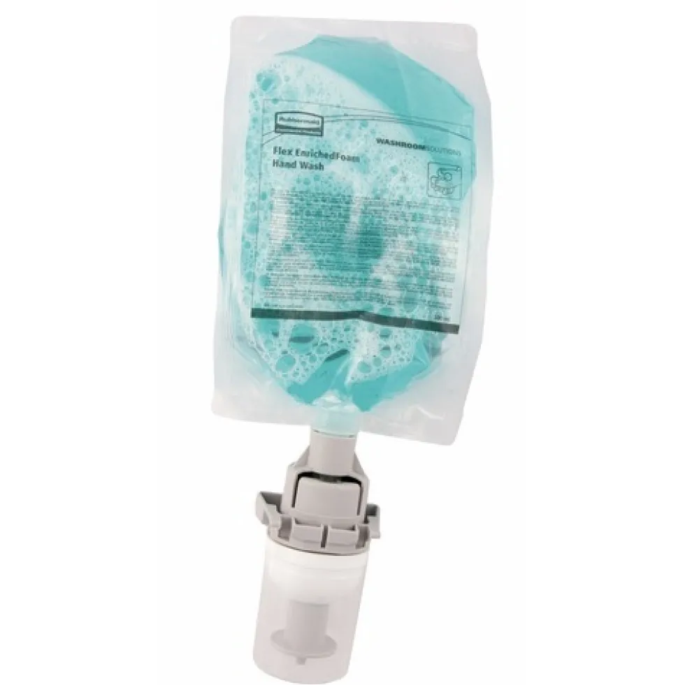 Recharge savon mousse adoucissant pour distributeur Flex RUBBERMAID