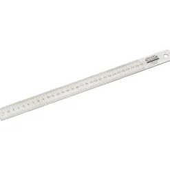 Réglet semi-rigide en acier inoxydable de grande dimension - 2 mètres SAM OUTILLAGE