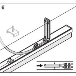Réglette LED compacte - 25W - 1500 mm - Linear Power Compact Ledvance