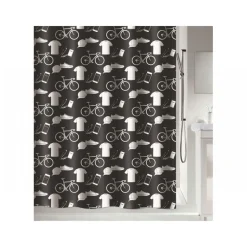 Rideau de douche - Polyester -180 X 200cm - Patchwork SPIRELLA